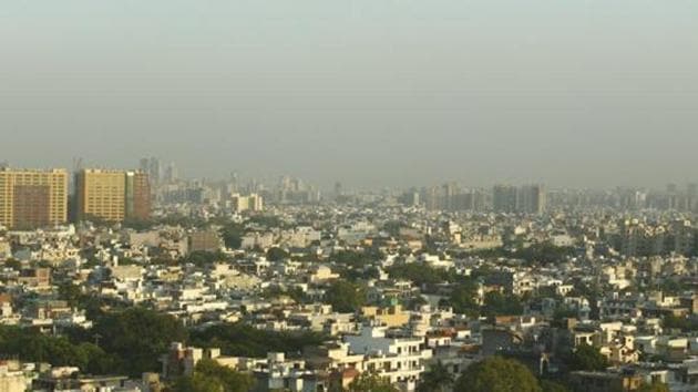 A view of Gurugram. (Yogendra Kumar/HT PHOTO) A view of Gurugram. (Yogendra Kumar/HT PHOTO)