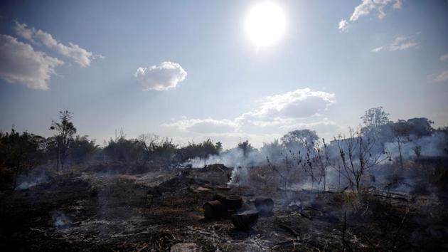 Bolsonaro recently fired the director of INPE after he criticized agency statistics showing an increase in deforestation in Brazil, saying they were inaccurate. “I used to be called Captain Chainsaw. Now I am Nero, setting the Amazon aflame. But it is the season of the queimada,” he said. (Adriano Machado / REUTERS)
