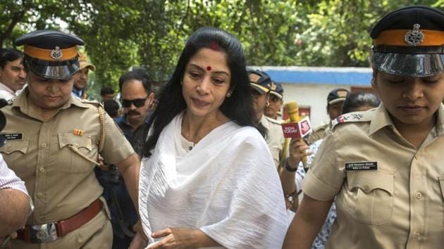 INX Media group co-founder Indrani Mukherjea, who is in Mumbai jail facing trial for the murder of her daughter Sheena Bora, has testified against P Chidambaram(Satish Bate/HT Photo)