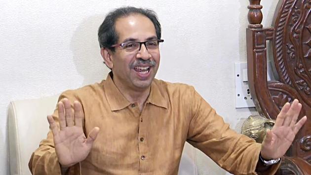 Sena Chief Uddhav Thackeray speaks to media. (ANI Photo) Sena Chief Uddhav Thackeray speaks to media. (ANI Photo)