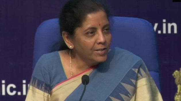 Finance Minister Nirmala Sitharaman on Friday said the India’s GDP continues to grow at a faster pace than the global economy and any other major economy.(ANI photo)