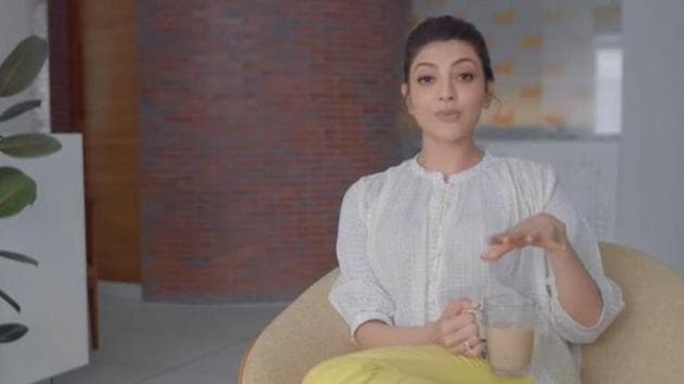 Kajal Aggarwal takes her fans on a video tour of her home.