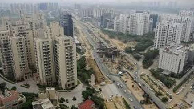 Aerial view of Gurugram. (HT FILE) Aerial view of Gurugram. (HT FILE)