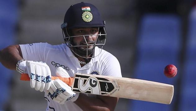 Rishabh Pant remained unbeaten on 20 at stumps.(AP)