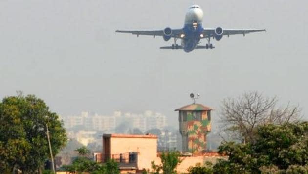 The Air Force had termed illegal mushrooming of such structures a threat to the Chandigarh airport, which prompted the court to direct demolition. (Anil Dayal / HT File Photo) The Air Force had termed illegal mushrooming of such structures a threat to the Chandigarh airport, which prompted the court to direct demolition. (Anil Dayal / HT File Photo)