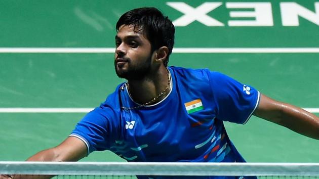 File image of Indian shuttler B Sai Praneeth.(Getty Images)