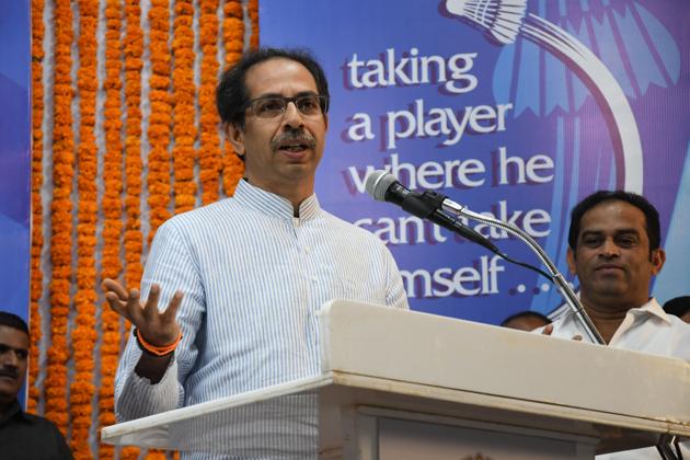 Shiv Sena chief Uddhav Thackeray insisted on Wednesday that the alliance between his party and BJP will be based on the seat-sharing formula decided previously by CM Fadnavis. (HT PHOTO) Shiv Sena chief Uddhav Thackeray insisted on Wednesday that the alliance between his party and BJP will be based on the seat-sharing formula decided previously by CM Fadnavis. (HT PHOTO)