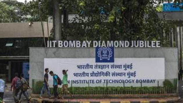 Main gate of the IIT Bombay (Satish Bate/HT Photo) Main gate of the IIT Bombay (Satish Bate/HT Photo)