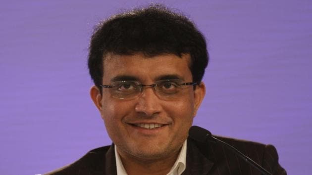 Former Indian Cricket Captain, Saurav Ganguly(Virendra Singh Gosain/ Hindustan Times)