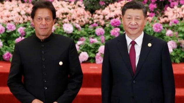 Pakistani Prime Minister Imran Khan and Chinese President Xi Jinping(REUTERS FILE)