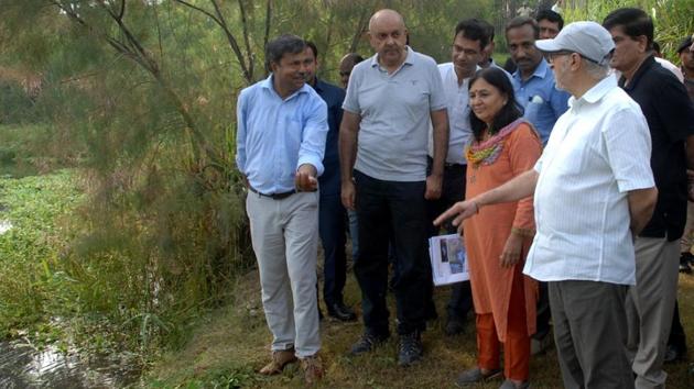 Delhi Lieutenant Governor Anil Baijal directed the Delhi Development Authority on Saturday to replicate the Neela Hauz Lake model of south Delhi to revive other wetlands of the national capital. Delhi Lieutenant Governor Anil Baijal directed the Delhi Development Authority on Saturday to replicate the Neela Hauz Lake model of south Delhi to revive other wetlands of the national capital.