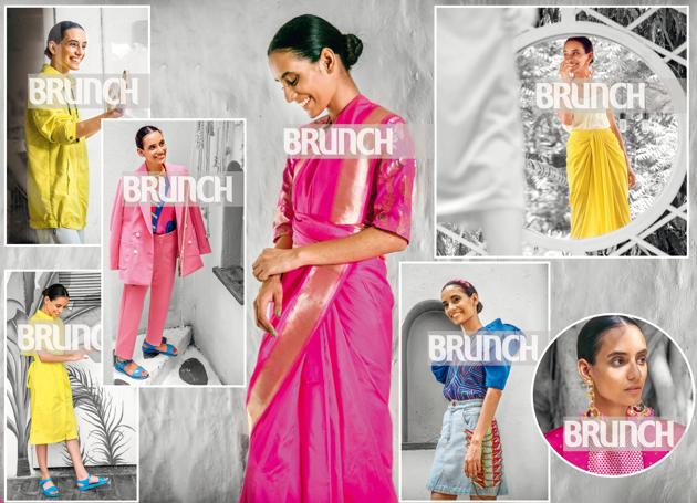 Seven super ways to brave the most Insta-friendly (and happiest) colours of the season! ( Styling by Jahnvi Bansal; location courtesy: Olive Bar & Kitchen, Delhi; model: Pragya Chamoli (Ninjas Model Management); Make-up and hair: Leeview Biswas; styling assistant: Chandni Agarwal )(Hari Nair)