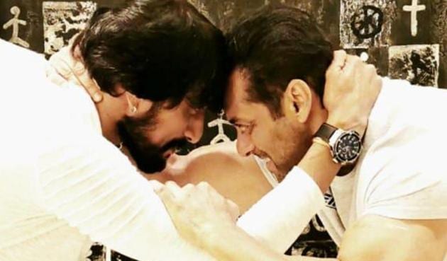 Salman Khan and Sudeep will work together in Dabangg 3. Salman Khan and Sudeep will work together in Dabangg 3.