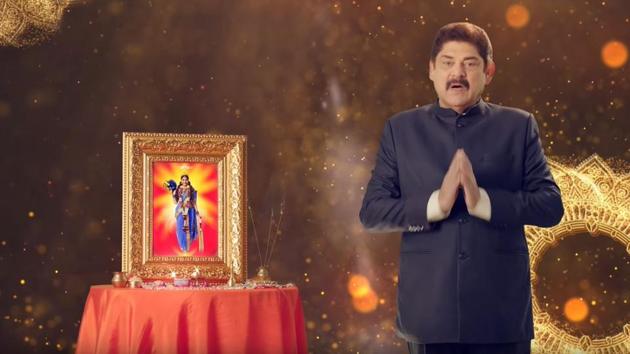Pankaj Dheer in a video for The Zoya Factor.