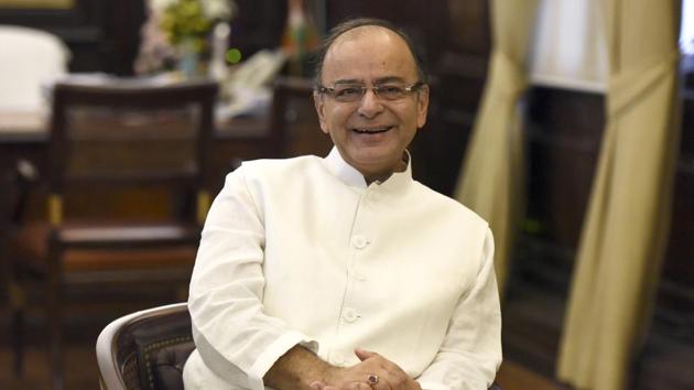 Former Union finance minister Arun Jaitley died at Delhi’s All India Institute of Medical Sciences on Saturday afternoon. He was 66.(HT File Photo)