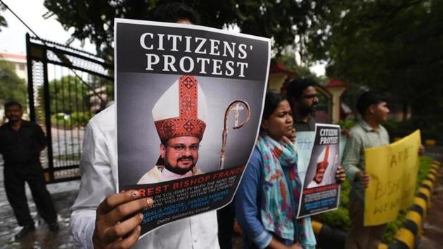 The defrocked nun has filed two cases against the convent , one for ‘locking her up’ and another for ‘defaming’ her. (HT FILE) The defrocked nun has filed two cases against the convent , one for ‘locking her up’ and another for ‘defaming’ her. (HT FILE)