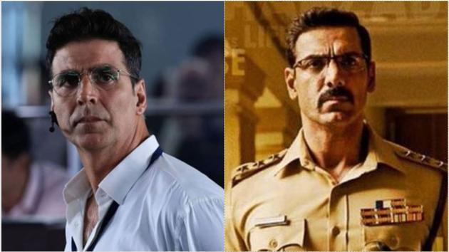 Akshay Kumar stars in Mission Mangal while John Abraham stars in Batla House.