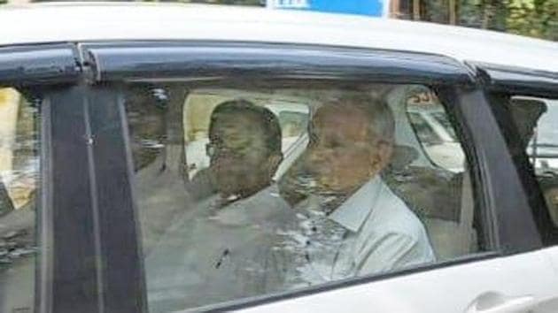 P Chidambram arrives at the Rouse Avenue court in New Delhi on Monday for a hearing in the INX Media case (Sanchit Khanna/HT photo) P Chidambram arrives at the Rouse Avenue court in New Delhi on Monday for a hearing in the INX Media case (Sanchit Khanna/HT photo)