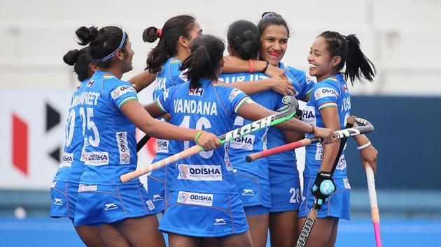 File image of India Women’s Hockey team.(Hockey India)