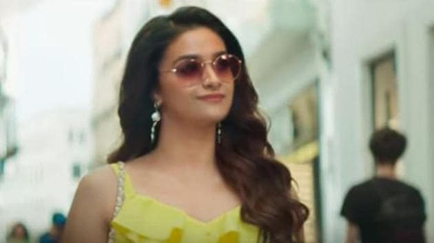 Keerthy Suresh in Miss India teaser.