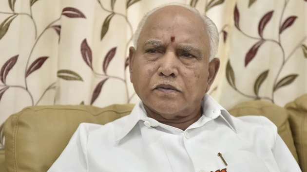 Exactly a month after the BS Yediyurappa government was sworn in and a week after he finally managed to get a cabinet approved from the party high command, portfolios have been announced.(Arijit Sen/HT Photo)