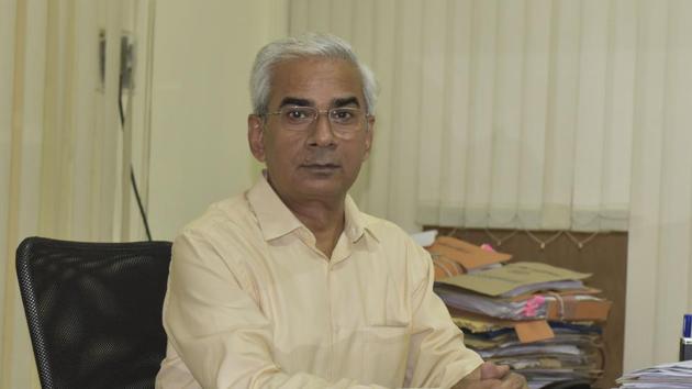 Dr Sarvendra Vikram Singh is a Director, State Council of Educational Research and Training, Uttar Pradesh. (Dheeraj Dhawan/Hindustan Times) Dr Sarvendra Vikram Singh is a Director, State Council of Educational Research and Training, Uttar Pradesh. (Dheeraj Dhawan/Hindustan Times)