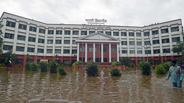 Flooded area of Sangli(Pratham Gokhale/HT Photo)