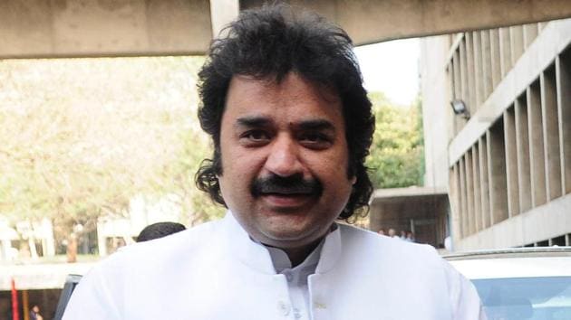 Haryana Congress leader and Adampur MLA Kuldeep Bishnoi.(HT File) Haryana Congress leader and Adampur MLA Kuldeep Bishnoi.(HT File)