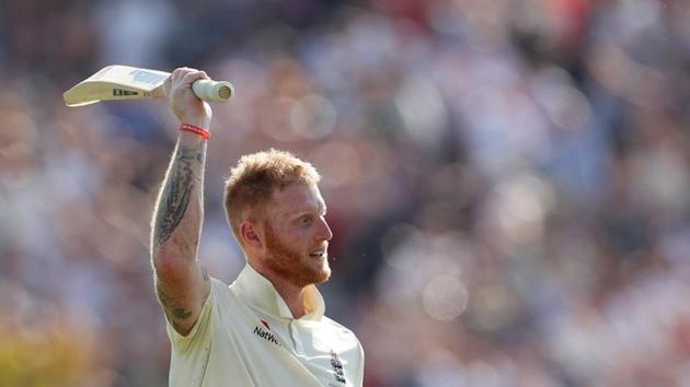 England's Ben Stokes celebrates winning the test(Action Images via Reuters)