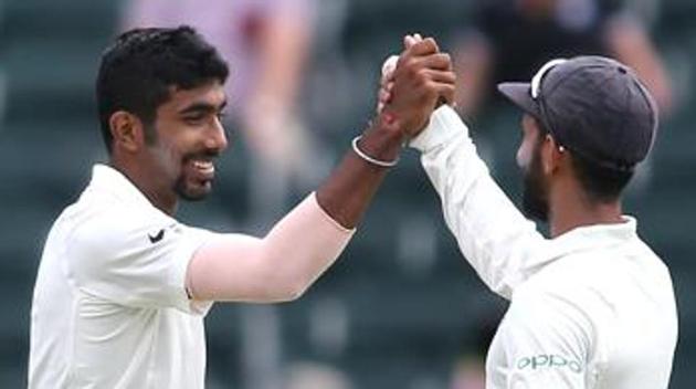 File image of Jasprit Bumrah and Ajinkya Rahane.(BCCI Image)