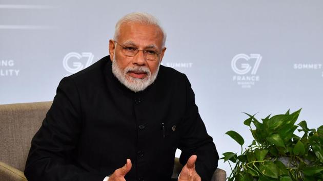 Indian Prime Minister Narendra Modi speaks during a bilateral meeting with US President Donald Trump in Biarritz, south-west France on August 26, 2019, on the third day of the annual G7 Summit. (Photo: AFP) Indian Prime Minister Narendra Modi speaks during a bilateral meeting with US President Donald Trump in Biarritz, south-west France on August 26, 2019, on the third day of the annual G7 Summit. (Photo: AFP)
