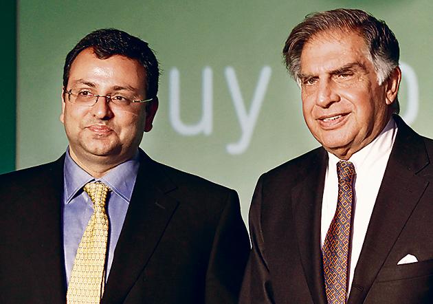 Cyrus Mistry and Ratan Tata at the announcement of Infiniti Retail Ltd's foray into e-commerce with the launch of Cromaretail.com at The Taj, Colaba, Mumbai, on Monday 23 April 2012(Kalpak Pathak/HT PHOTO) Cyrus Mistry and Ratan Tata at the announcement of Infiniti Retail Ltd's foray into e-commerce with the launch of Cromaretail.com at The Taj, Colaba, Mumbai, on Monday 23 April 2012(Kalpak Pathak/HT PHOTO)