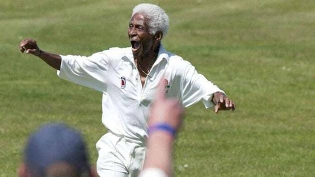 Jamaica fast bowler Cecil Wright has announced his retirement at the age of 85(Twitter)