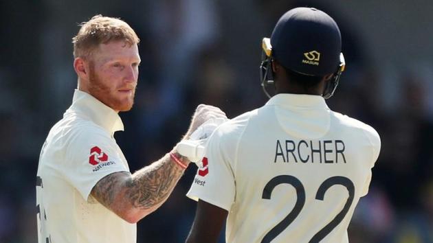 England's Ben Stokes and Jofra Archer in action.(Action Images via Reuters)