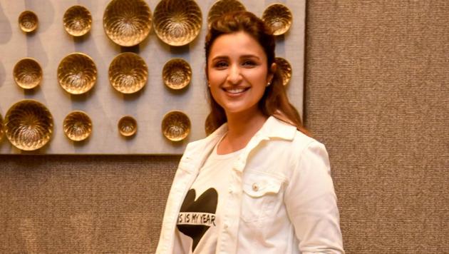 Parineeti Chopra is currently working on Girl On The Train.(HT Photo)