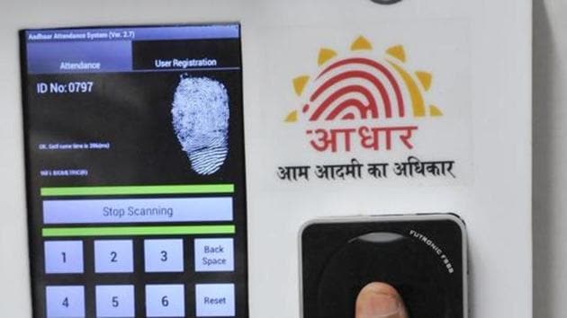 The Centre will refer to the Aadhaar Act and the Supreme Court’s 2017 privacy judgement.(HT Photo)