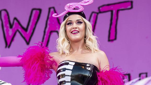 Katy Perry at the New Orleans Jazz and Heritage Festival in New Orleans. (Amy Harris/Invision/AP) Katy Perry at the New Orleans Jazz and Heritage Festival in New Orleans. (Amy Harris/Invision/AP)