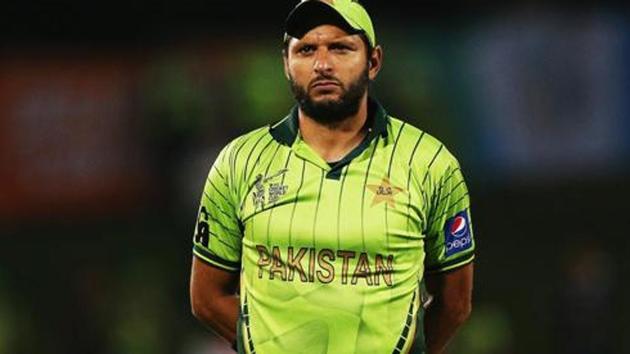 Shahid Afridi of Pakistan to attend Kashmir Hour organised by the Pakistan Army.(Getty Images)