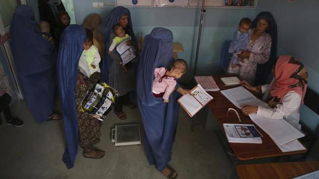 If the peace process drags out or fails, that could “depress enthusiasm for giving,” Thier warned. Some donors could be reluctant to fund a government in which the Taliban wield power. The local UN humanitarian coordinator, Toby Lanzer, who has spoken with “all of the authorities across Afghanistan,” said he believes aid won’t drop, calling the country’s case so compelling that efforts must continue, whatever happens. (Rafiq Maqbool / AP) If the peace process drags out or fails, that could “depress enthusiasm for giving,” Thier warned. Some donors could be reluctant to fund a government in which the Taliban wield power. The local UN humanitarian coordinator, Toby Lanzer, who has spoken with “all of the authorities across Afghanistan,” said he believes aid won’t drop, calling the country’s case so compelling that efforts must continue, whatever happens. (Rafiq Maqbool / AP)