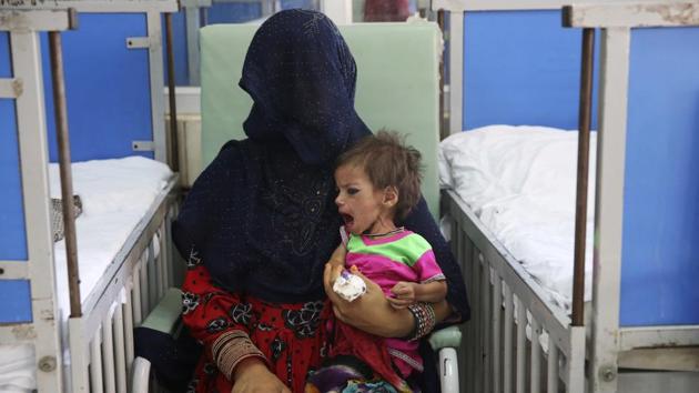 Next year could be Afghanistan’s most pivotal, he said, as the latest round of international aid pledges ends. He expects another pledging conference in 2020 for “the new government, whichever government that might be.” Lanzer counts “on the continued generosity of the people of the United States of America, of institutions such as USAID, to stay the course.” (Rafiq Maqbool / AP) Next year could be Afghanistan’s most pivotal, he said, as the latest round of international aid pledges ends. He expects another pledging conference in 2020 for “the new government, whichever government that might be.” Lanzer counts “on the continued generosity of the people of the United States of America, of institutions such as USAID, to stay the course.” (Rafiq Maqbool / AP)