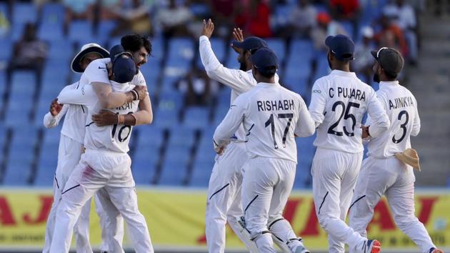 India defeated West Indies in the first match of their World Test Championship campaign(AP)