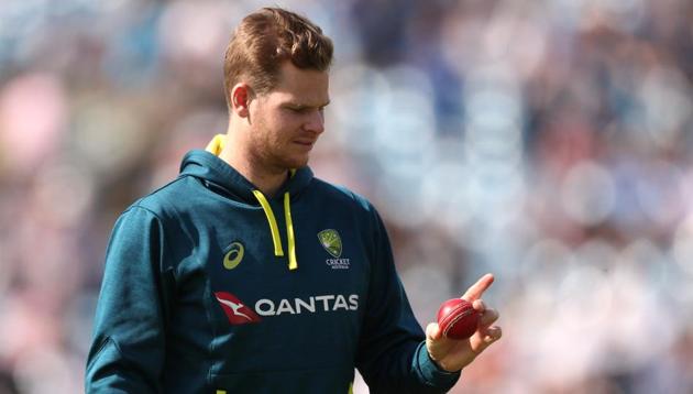 Australia's Steve Smith inspects a ball before the start of play. (Action Images via Reuters) Australia's Steve Smith inspects a ball before the start of play. (Action Images via Reuters)