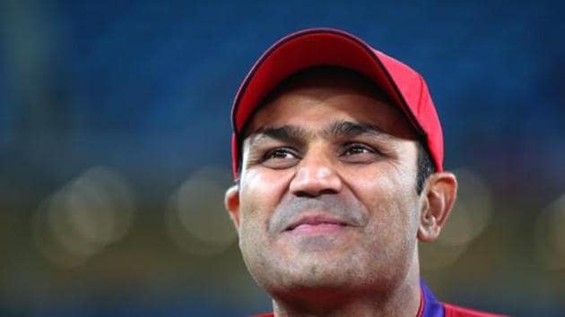File image of former India cricketer Virender Sehwag.(Getty Images)