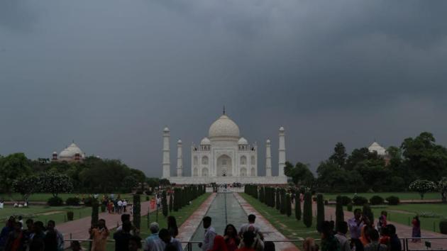 Taj Mahal now has a breast-feeding centre.(Ranvijay Singh/HT Photos)