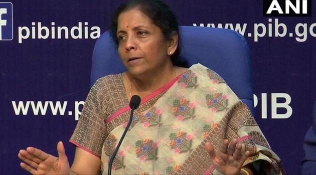 Finance Minister Nirmala Sitharaman(Photo: ANI)