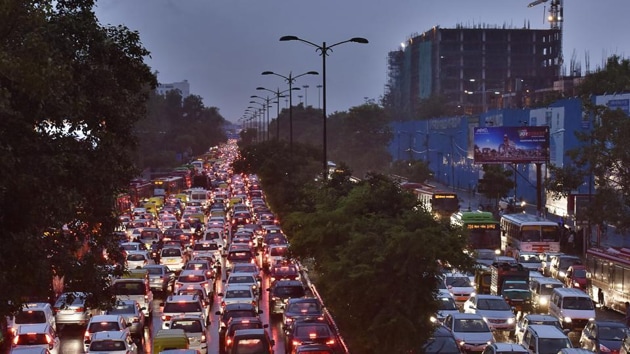 The audit report mentioned some prominent infrastructure projects of the south civic body which missed several deadlines. (Sanjeev Verma/HT Photo) The audit report mentioned some prominent infrastructure projects of the south civic body which missed several deadlines. (Sanjeev Verma/HT Photo)