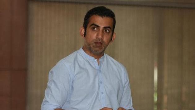 Former India cricketer Gautam Gambhir.(Sonu Mehta/HT PHOTO)