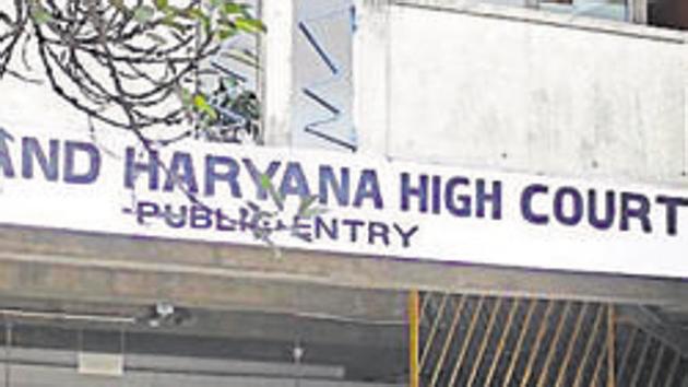 Punjab and Haryana High Court building in Chandigarh (HT Photo) Punjab and Haryana High Court building in Chandigarh (HT Photo)