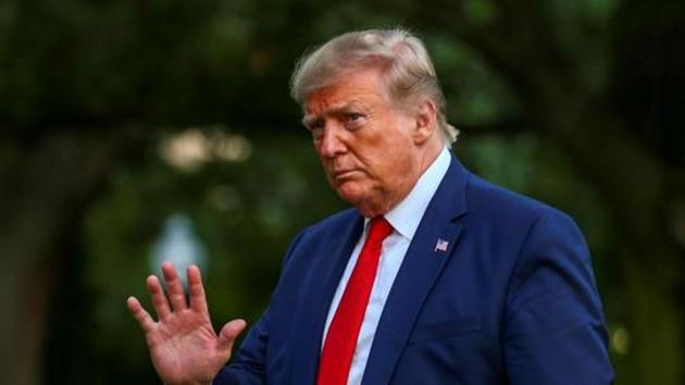 US President Donald Trump canceled a trip to Poland as Hurricane Dorian headed towards Florida. (Reuters Photo) US President Donald Trump canceled a trip to Poland as Hurricane Dorian headed towards Florida. (Reuters Photo)