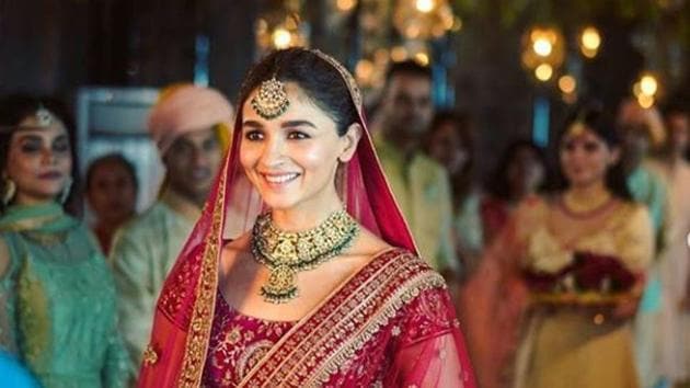 Alia Bhatt plays a confident young bride in a new ad.